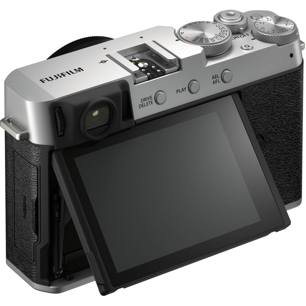 Цифровий фотоапарат Fujifilm X-E4 Body + XF 27mm Kit Silver (16673938) - зображення 4