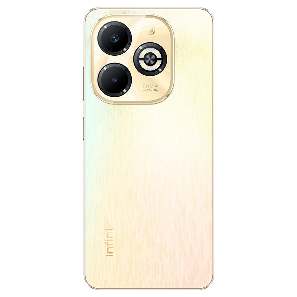 Мобільний телефон Infinix Smart 8 Plus 4/128Gb Shinny Gold (4894947012013) - зображення 3