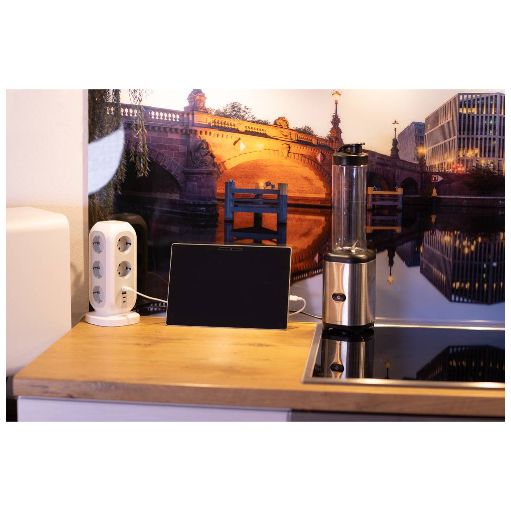 Мережевий фільтр живлення Verbatim 11 розеток, 2 x USB-C та 2 x USB-A (49547) - зображення 6