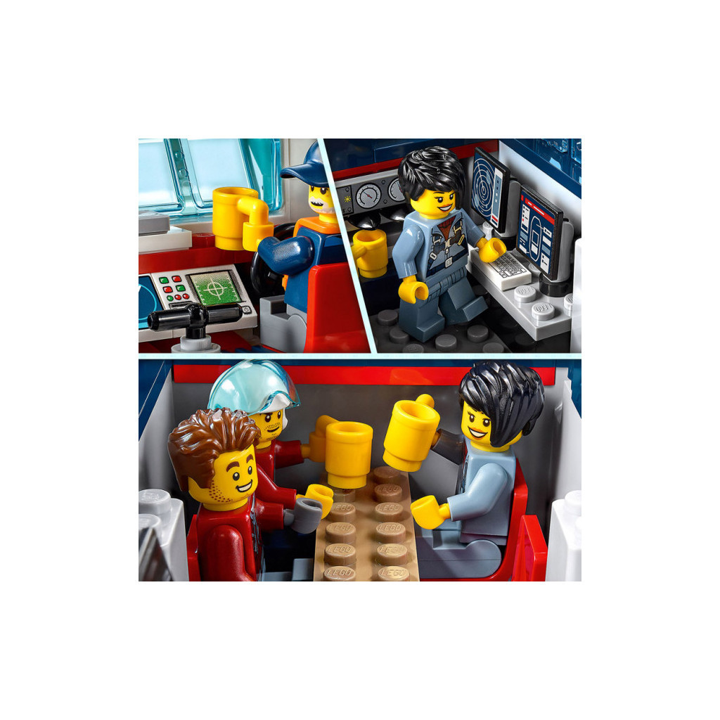 Конструктор LEGO City Океан: дослідницьке судно 745 деталей (60266) - зображення 11