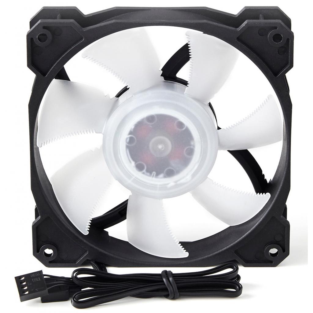 Кулер до корпусу Gelid Solutions Radiant-D Digital-RGB LED 120mm (FN-Radiant-D-20) - зображення 4