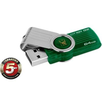 USB флеш накопичувач Kingston 64Gb DataTraveler 101 G2 (DT101G2/64GB) - зображення 2