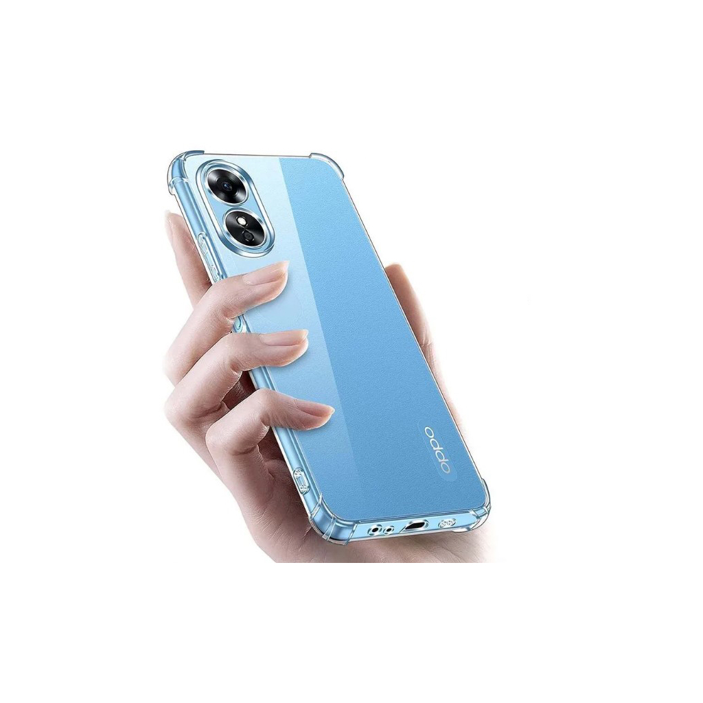 Чохол до мобільного телефона BeCover Anti-Shock Oppo A78 4G Clear (710034) - зображення 4