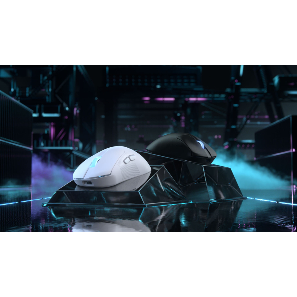Мишка ASUS ROG Keris II WL ACE Wireless/Bluetooth/USB Black (90MP03N0-BMUA00) - зображення 2