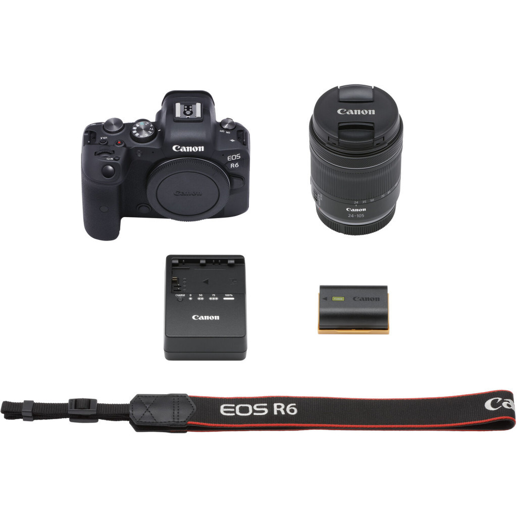 Цифровий фотоапарат Canon EOS R6 24-105 STM RUK/SEE (4082C046AA) - зображення 6