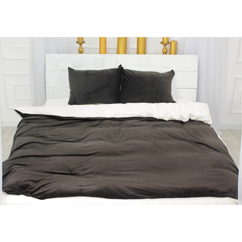 Постільна білизна MirSon Велюр Winter Delicate 28-0068 Camelia King Size (2200004036816) - зображення 3