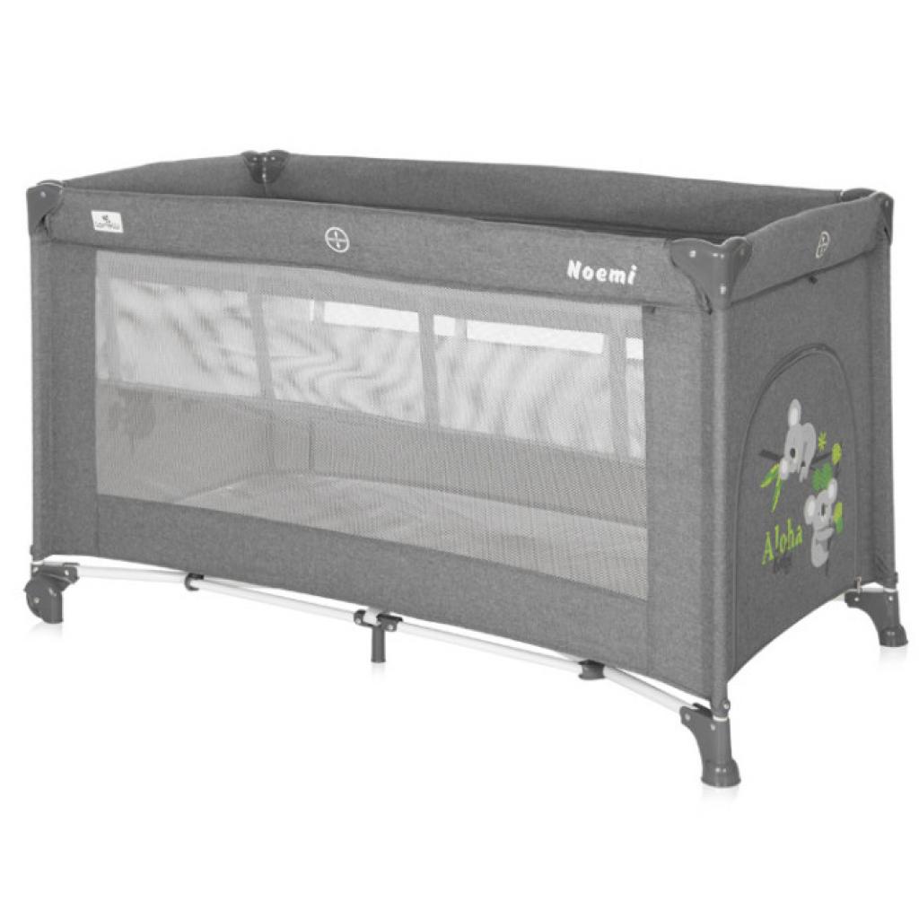 Дитячий манеж Lorelli NOEMI 2L grey koalas - зображення 1