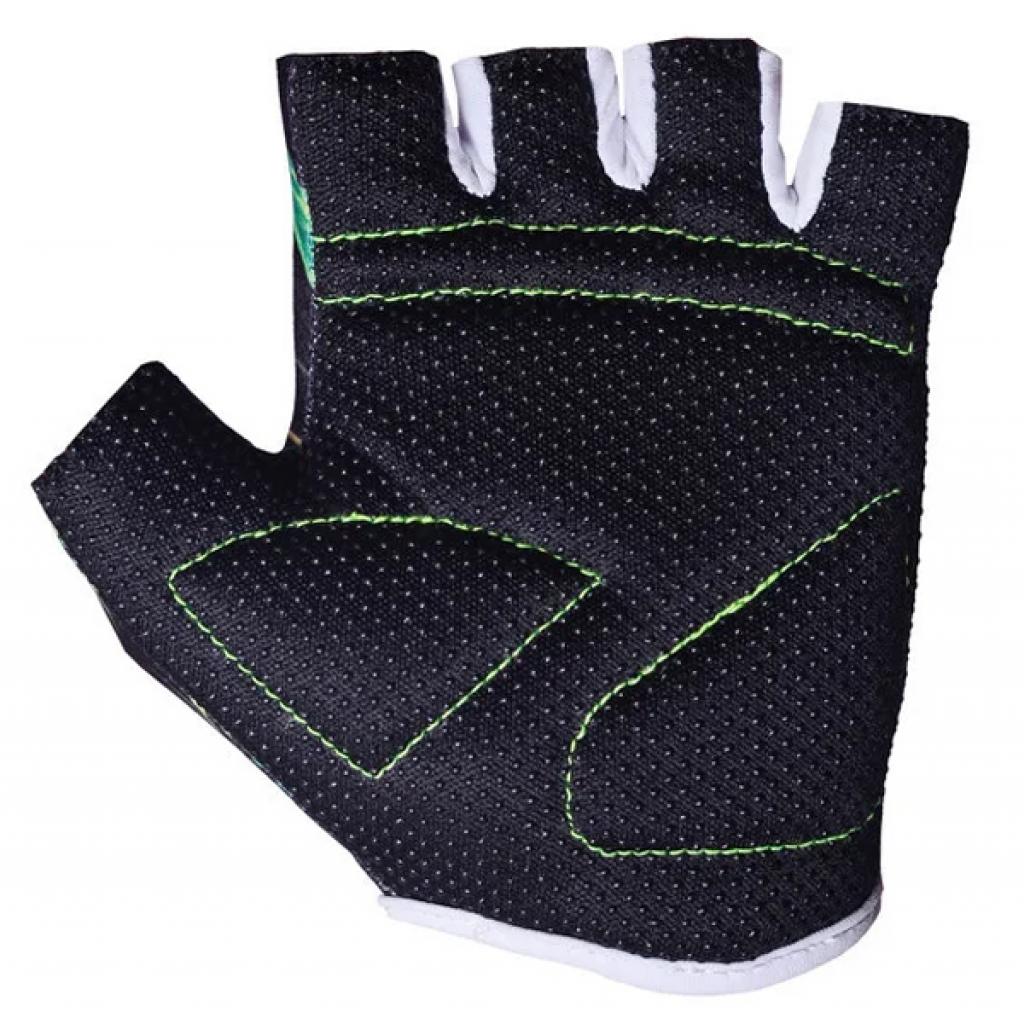 Велорукавиці PowerPlay Children 001 Black Leaves 2XS (001_Black_2XS) - зображення 3