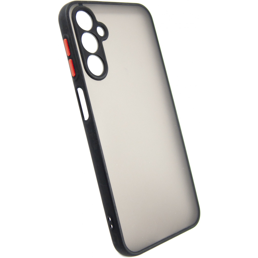 Чохол до мобільного телефона Dengos Matte Samsung Galaxy A24 (black) (DG-TPU-MATT-121) - зображення 2