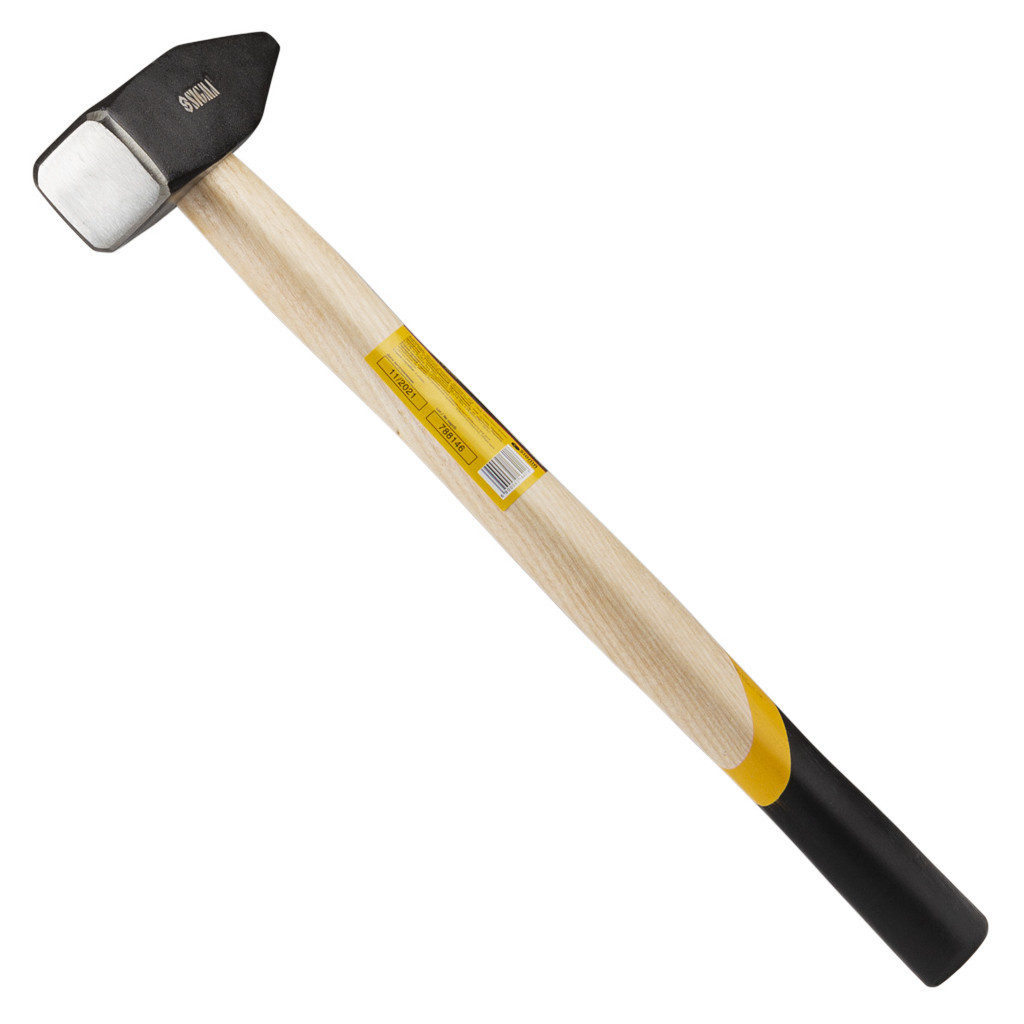 Молоток Sigma 1000г слюсарна дерев'яна ручка (дуб) (4316401) - зображення 4