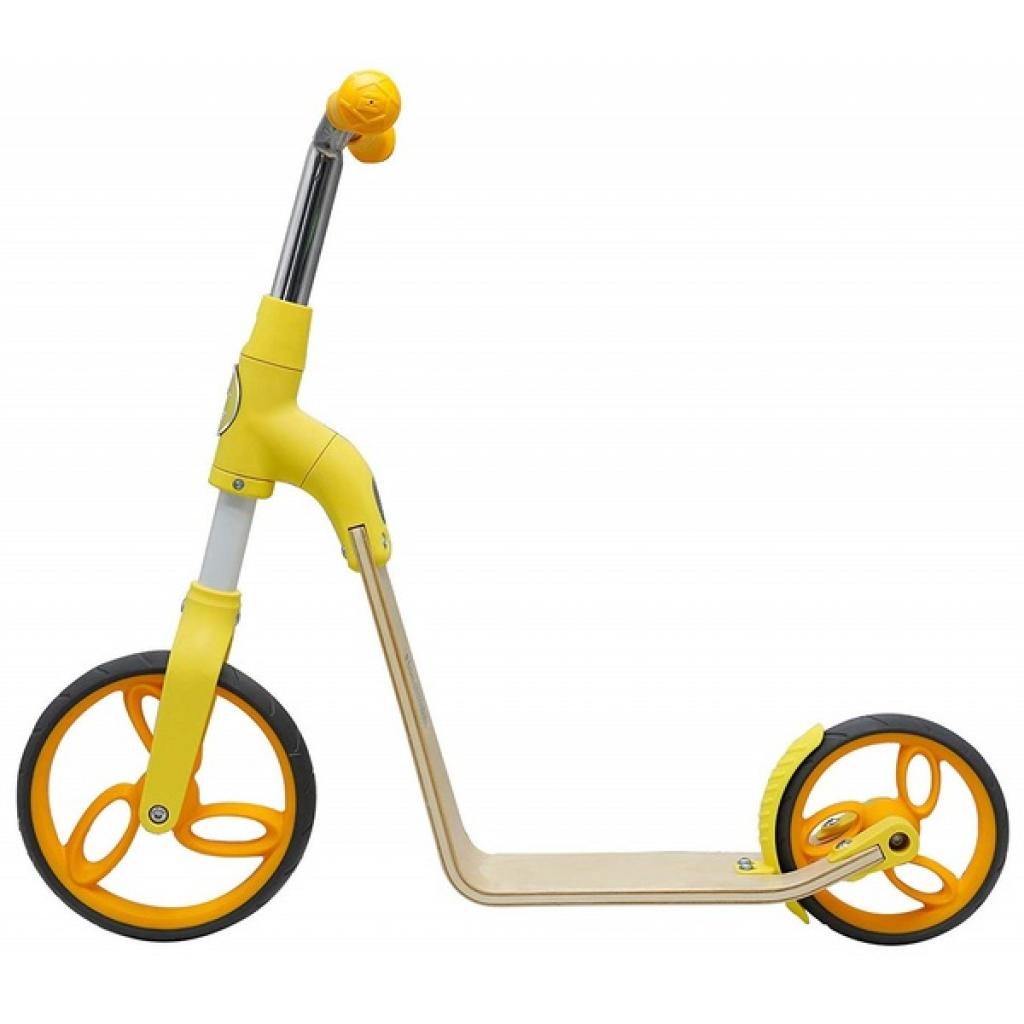 Самокат AEST Біговел Sport B01 Yellow 2 in 1 (B01-Yellow) - зображення 3