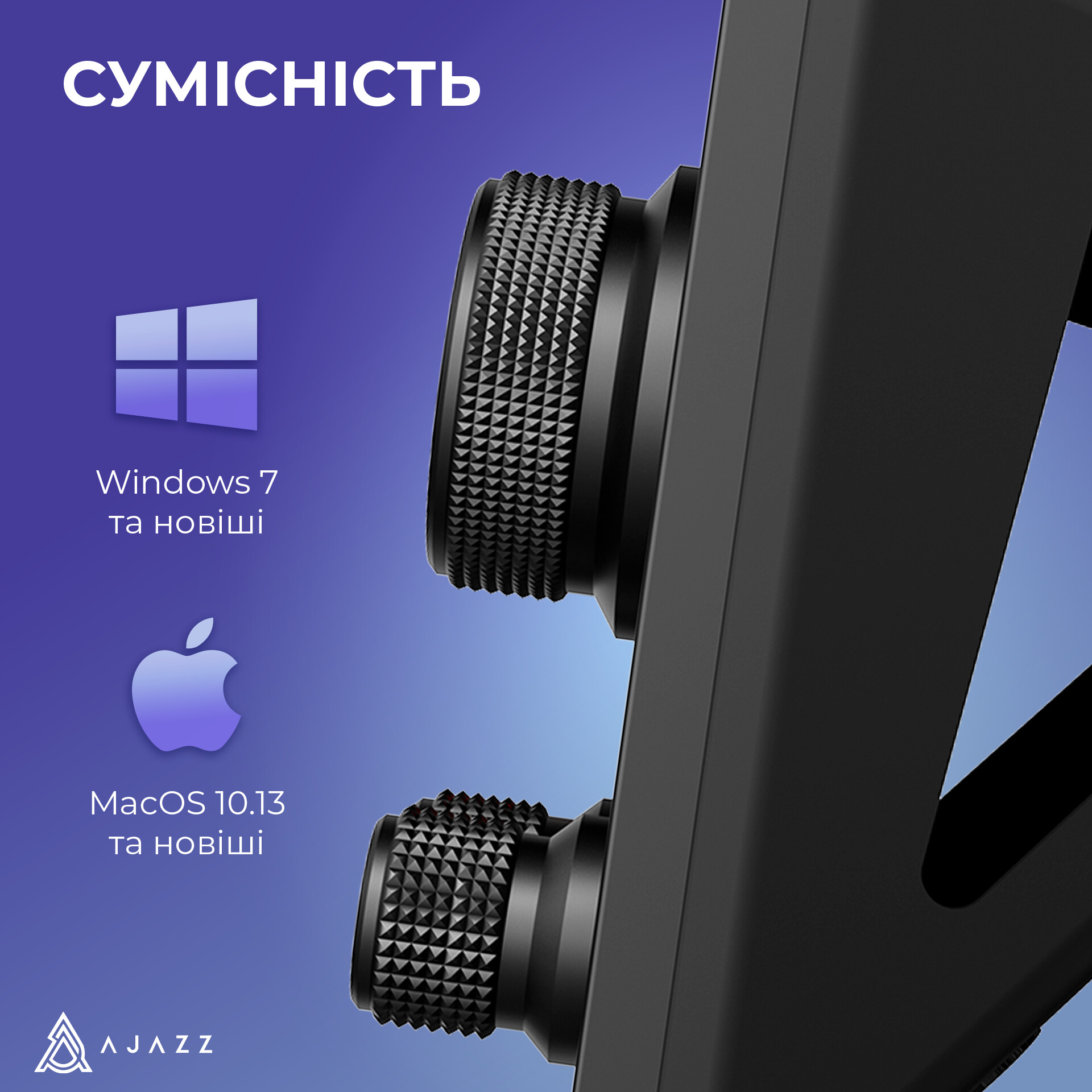 Контролер для стримінгу Ajazz AKP03E USB Black - изображение 5