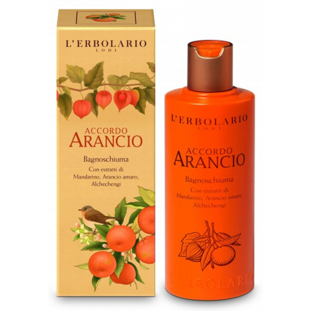 Піна для ванн L'Erbolario Фізаліс та Апельсин 250 мл (2214010007500) - изображение 1