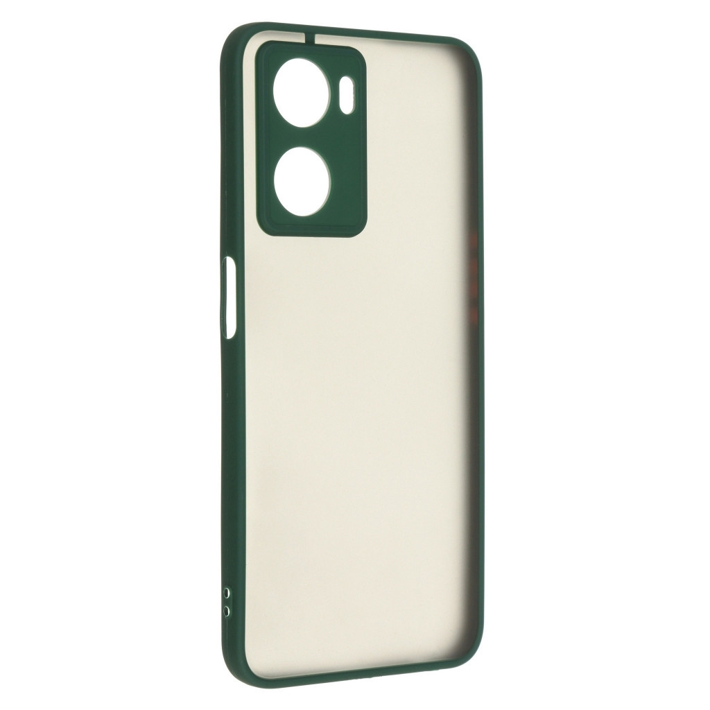 Чохол до мобільного телефона Armorstandart Frosted Matte OPPO A57s 4G/A57 4G/A57e 4G/A77 4G/A77s Dark Green (ARM67045) - зображення 1