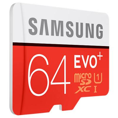 Карта пам'яті Samsung 64GB microSDXC class 10 UHS-I EVO PLUS (MB-MC64DA/RU) - зображення 2