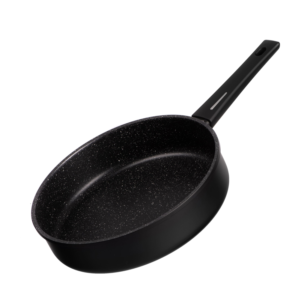 Сковорода Ardesto Gemini Gourmet Andria, 28см, алюміній, чорний (AR1928GMG) - зображення 1