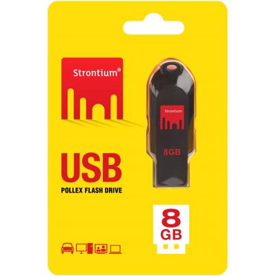 USB флеш накопичувач Strontium Flash 8GB POLLEX USB 2.0 (SR8GRDPOLLEX) - зображення 5