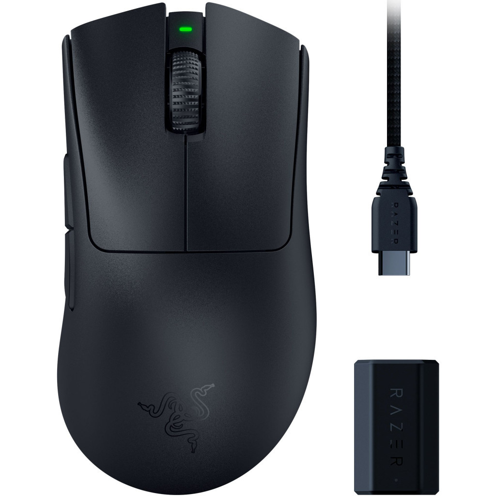 Мишка Razer DeathAdder V3 PRO Wireless & Mouse Dock Black (RZ01-04630300-R3WL) - зображення 1