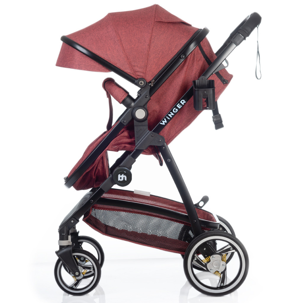 Коляска BabyHit Winger - Red трансформер (73644) - зображення 3