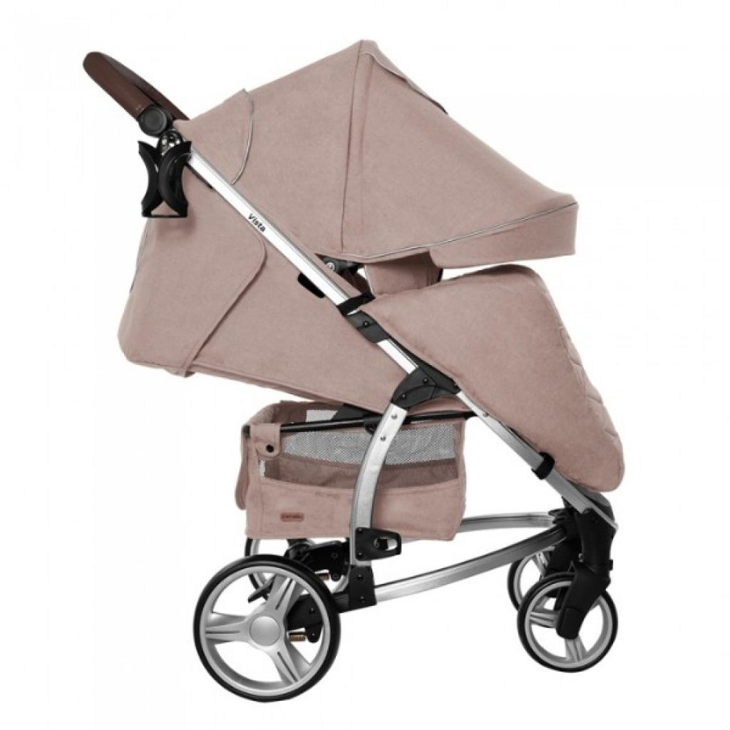 Коляска Carrello Vista CRL-8505 Stone Beige Льон (153628) - зображення 2