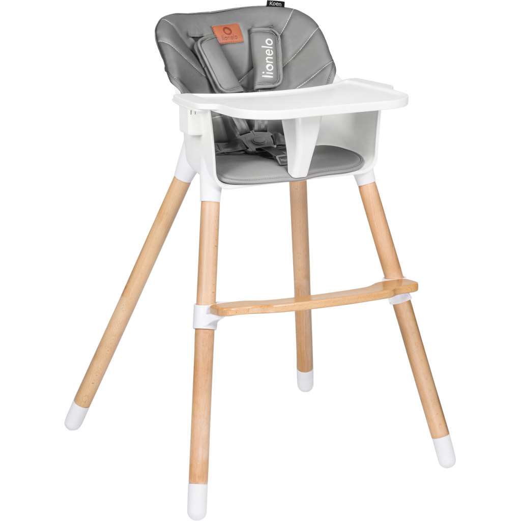 Стілець для годування Lionelo Koen Grey Stone (LO-KOEN GREY STONE) - зображення 3