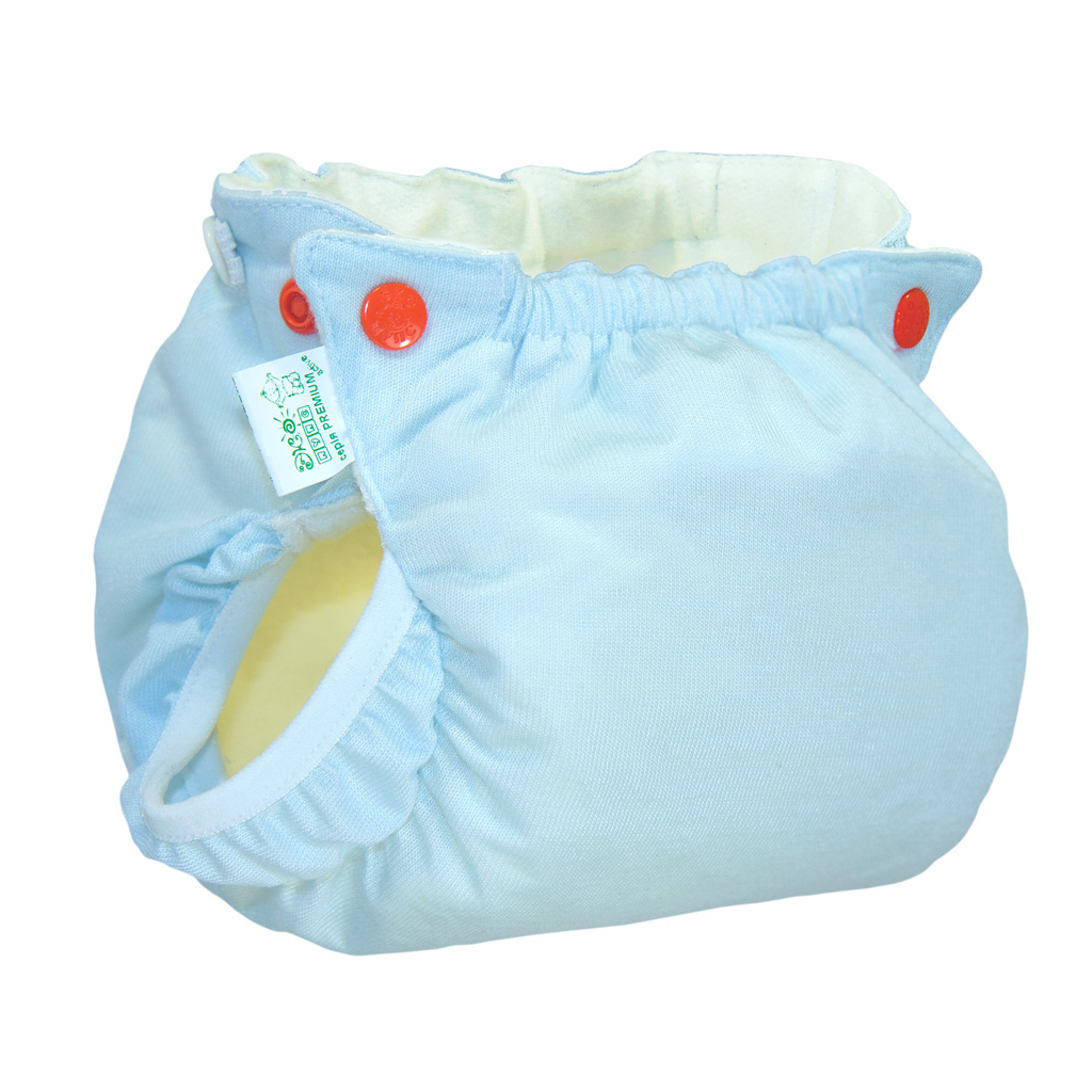 Підгузки Еко Пупс Active Premium багаторазовий 3-6 кг Abso Maxi Синій (ТП3ВК4-1с) - зображення 1