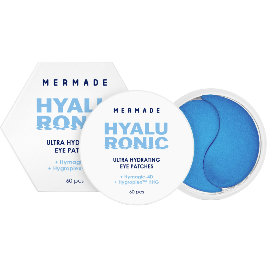 Патчі під очі Mermade 4D Hyaluronic Acid & Anti-thirst Technology Зволожувальні гідрогелеві 60 шт. (4823122901248) - зображення 3