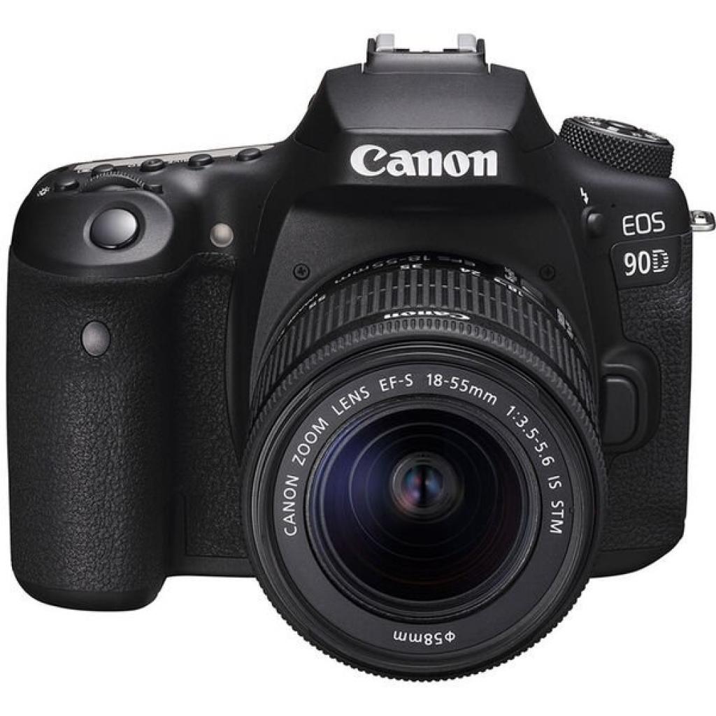 Цифровий фотоапарат Canon EOS 90D + 18-55 IS STM (3616C030) - зображення 3