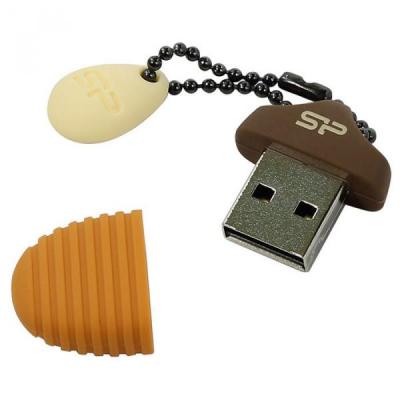USB флеш накопичувач Silicon Power 8GB Touch T30 Huzelnut USB 2.0 (SP008GBUF2T30V1E) - зображення 2