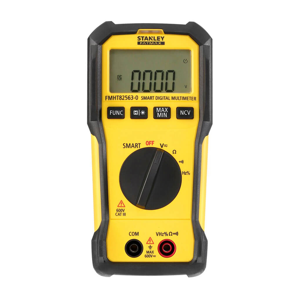 Цифровий мультиметр Stanley FATMAX, подвійний дисплей САТ ІІІ, до 600В, 10А (FMHT82563-0) - зображення 2
