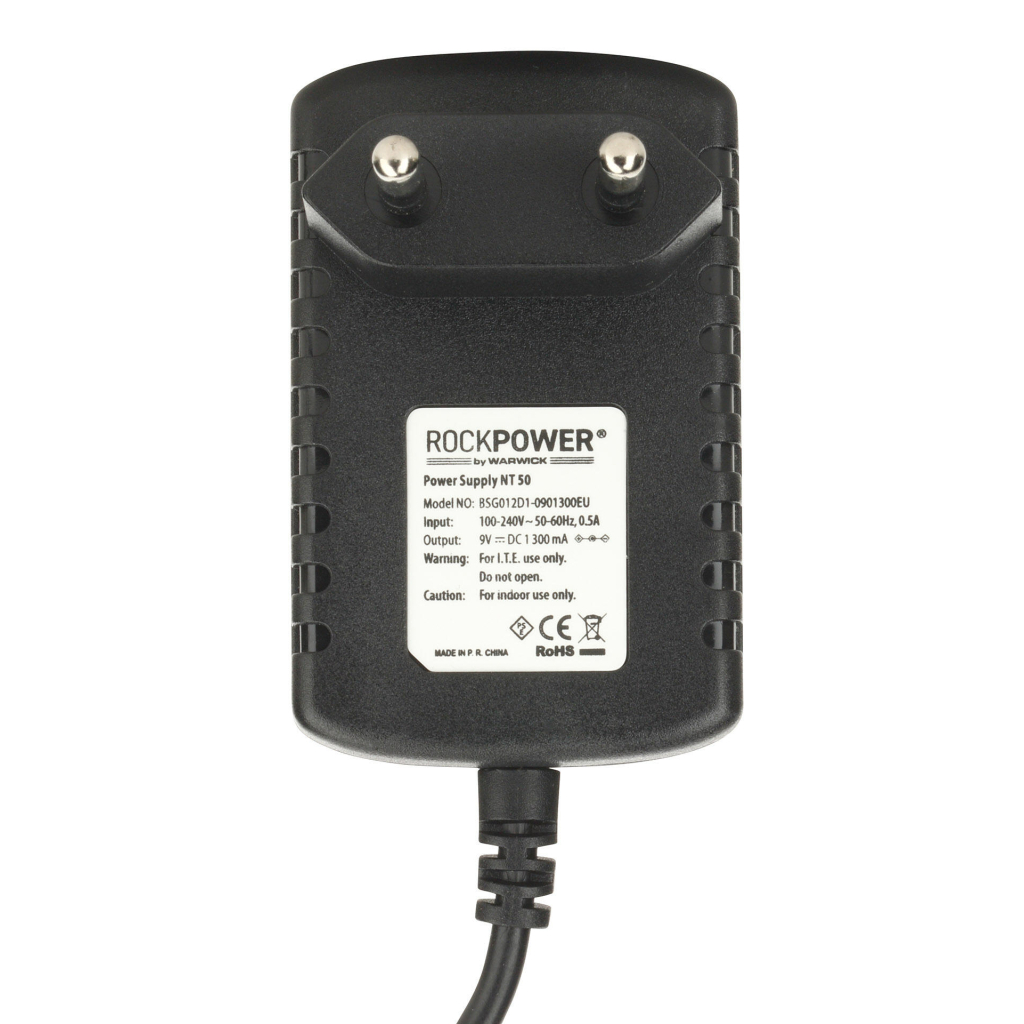 Блок живлення для гітарних педалей RockPower NT50 9V 1300mA Combo Pack (RP NT 50 EU) - зображення 4