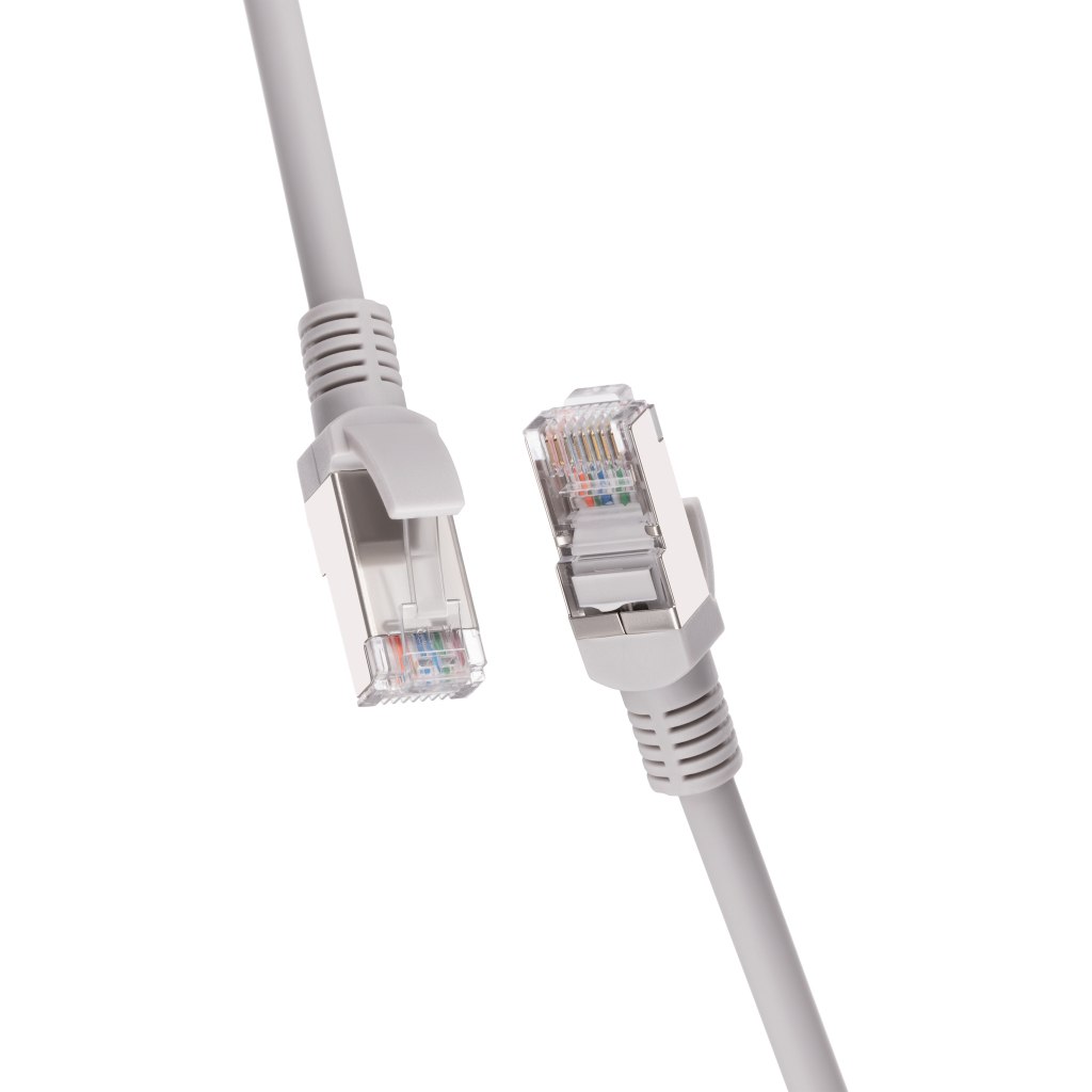 Патч-корд 2E 2м FTP cat.6, CU, 26AWG, 7/0.16, LSZH, grey (2E-PC6CU-FTP2LSZH-GRY) - зображення 4