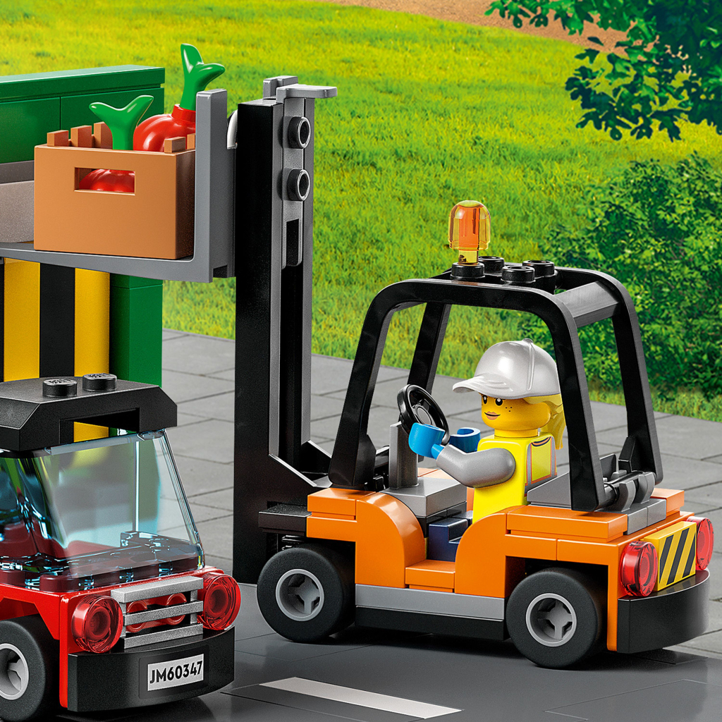 Конструктор LEGO My City Продуктова крамниця 404 деталі (60347) - зображення 7