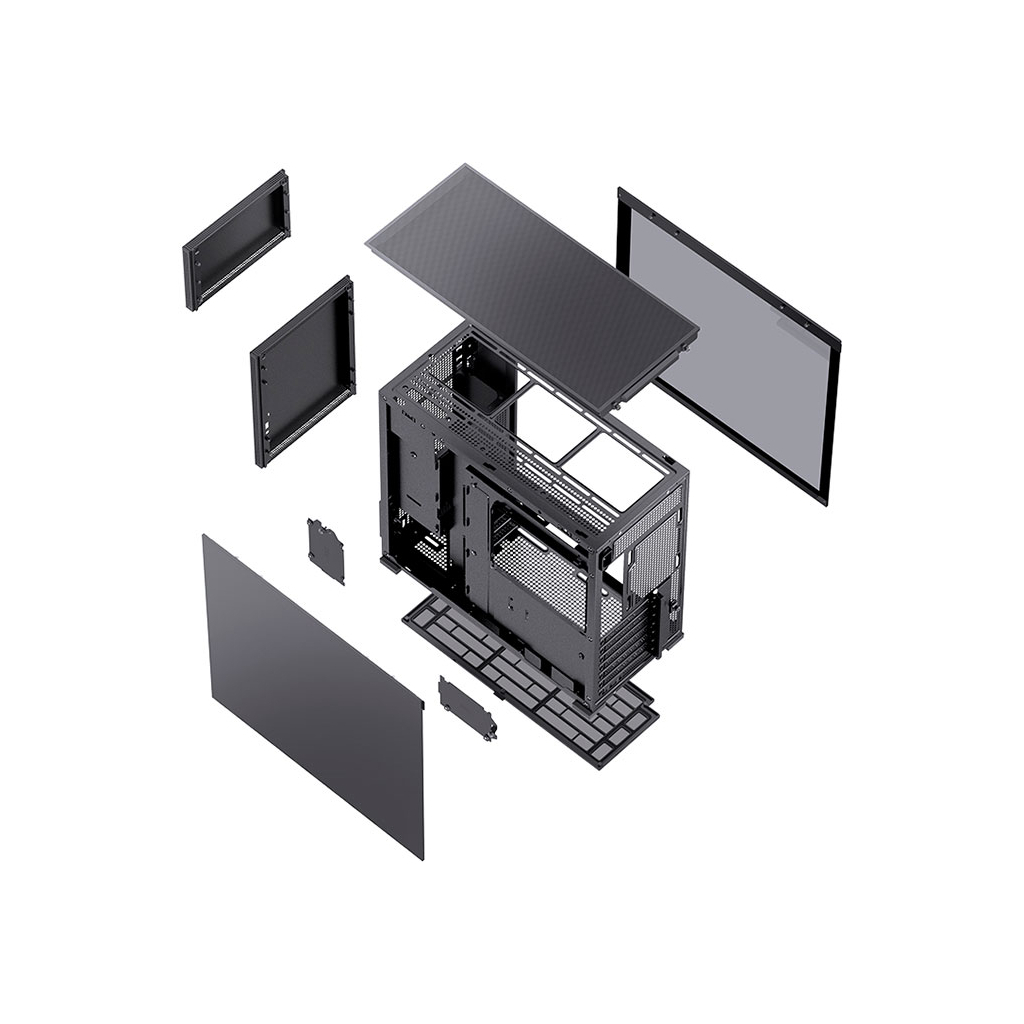 Корпус JONSBO D41 STD Black - зображення 11