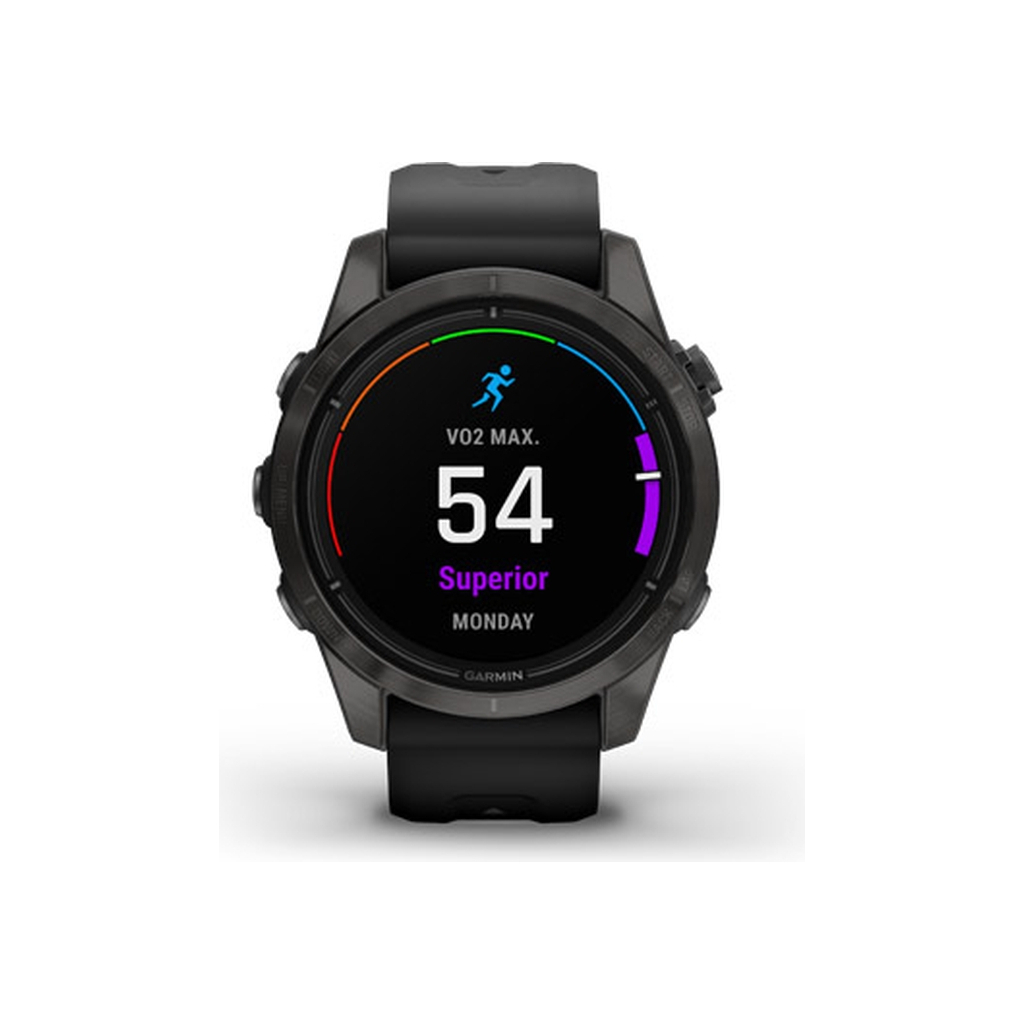 Смарт-годинник Garmin EPIX PRO (g2), 42mm, Saph, CrbnGry DLC Ti, Black, GPS (010-02802-15) - зображення 5