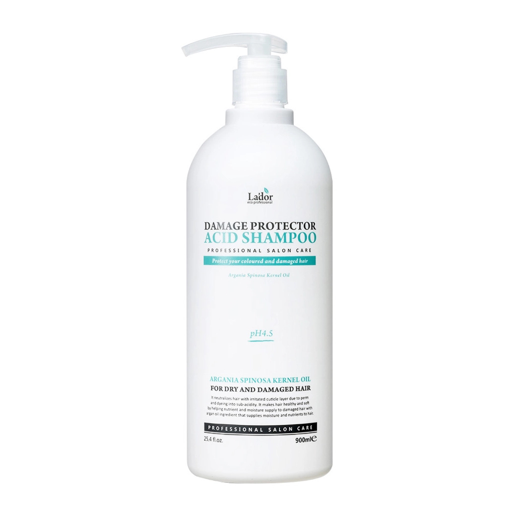 Шампунь La'dor Damage Protector Acid Shampoo Безлужний з pH 4.5 900 мл (8809500810926) - зображення 1