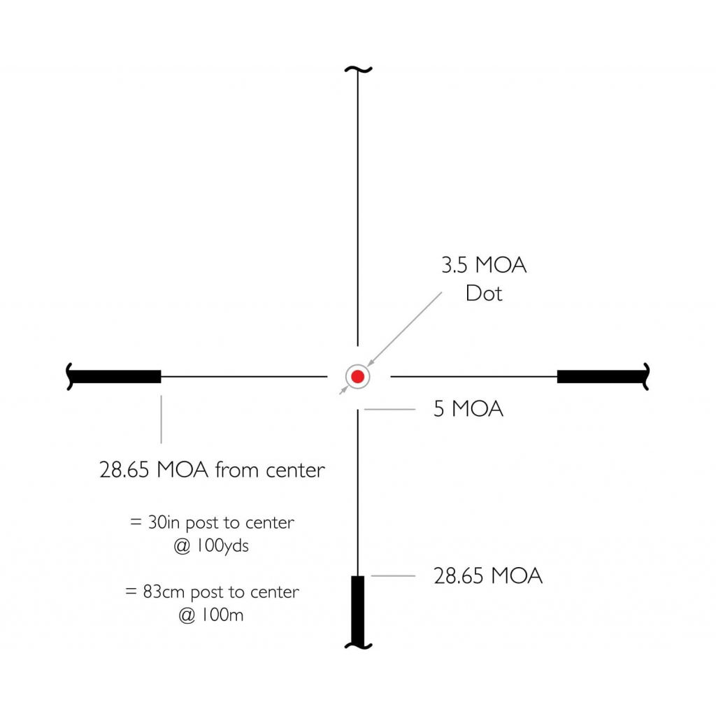 Оптичний приціл Hawke Vantage 30 WA 1.5-6х44 30 mm L4A Dot (14276) - зображення 4