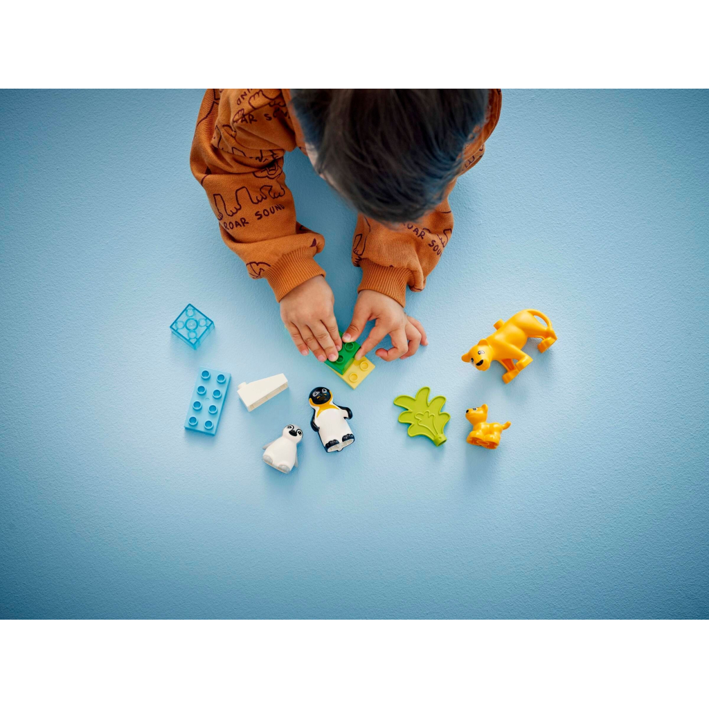 Конструктор LEGO DUPLO Town Сімейства диких тварин: Пінгвіни та Леви (10442) - зображення 8