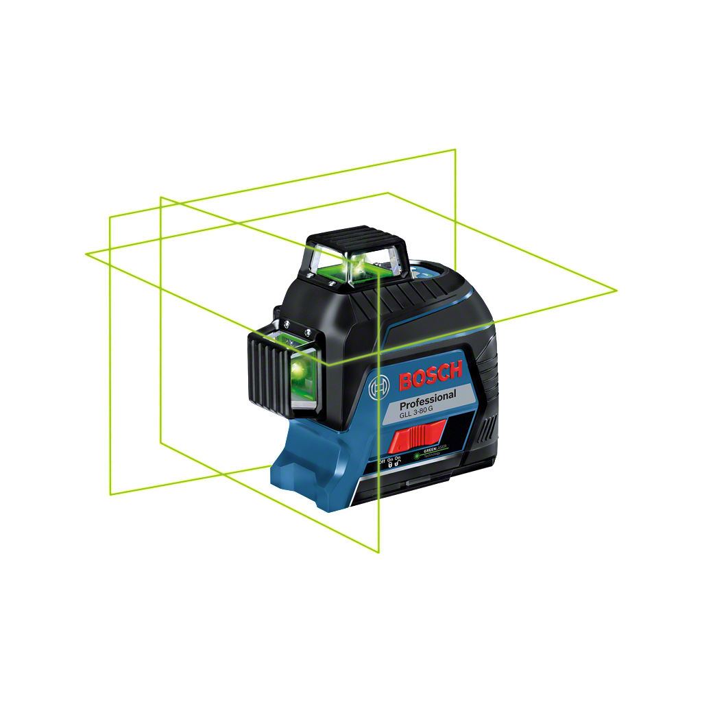 Лазерний нівелір Bosch GLL 3-80 G у кейсі (0.601.063.Y00) - изображение 1