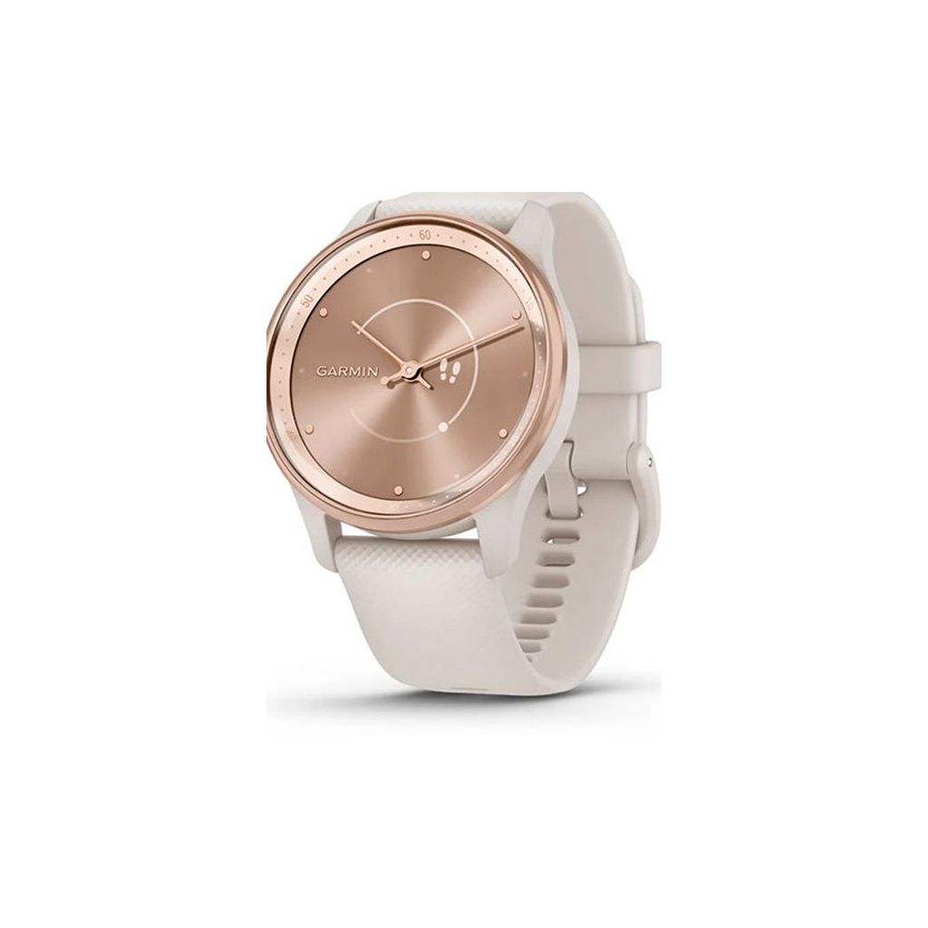 Смарт-годинник Garmin vivomove Trend, WW, White Cream, Silicone, GPS (010-02665-01) - зображення 7