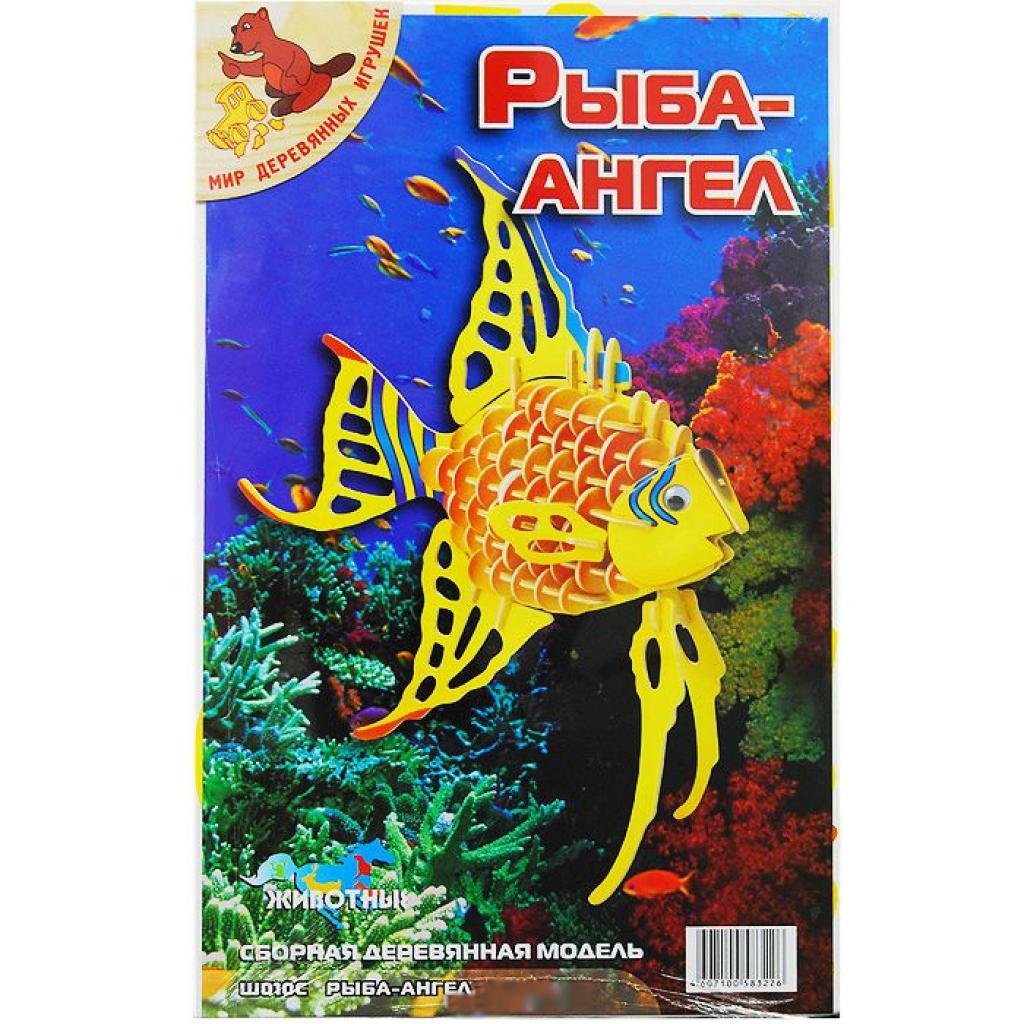 Збірна модель Мир деревянных игрушек Риба-янгол (Ш010с) - зображення 1