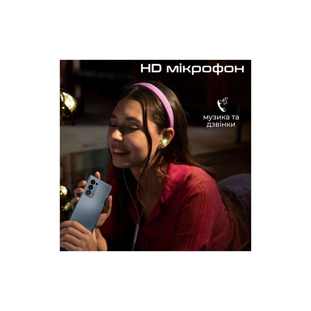 Навушники Promate LumiBuds-C Black (lumibuds-c.black) - зображення 7