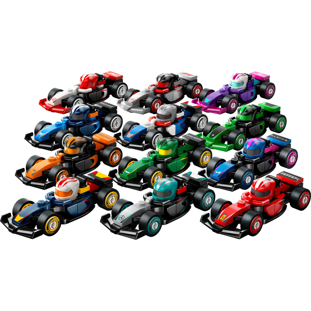 Конструктор LEGO Minifigures Колекційні автомобілі для перегонів F1 (71049) - зображення 2