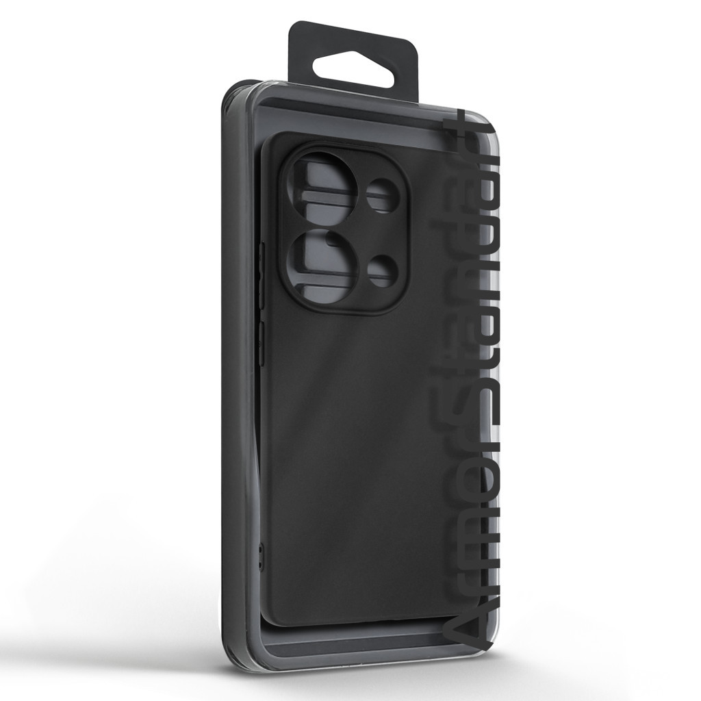Чохол до мобільного телефона Armorstandart Matte Slim Fit Xiaomi Poco M6 Pro 4G Camera cover Black (ARM74146) - зображення 5