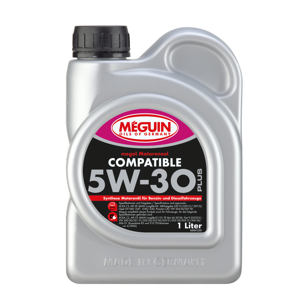 Моторна олива Meguin COMPATIBLE SAE 5W-30 1л (6561) - изображение 1