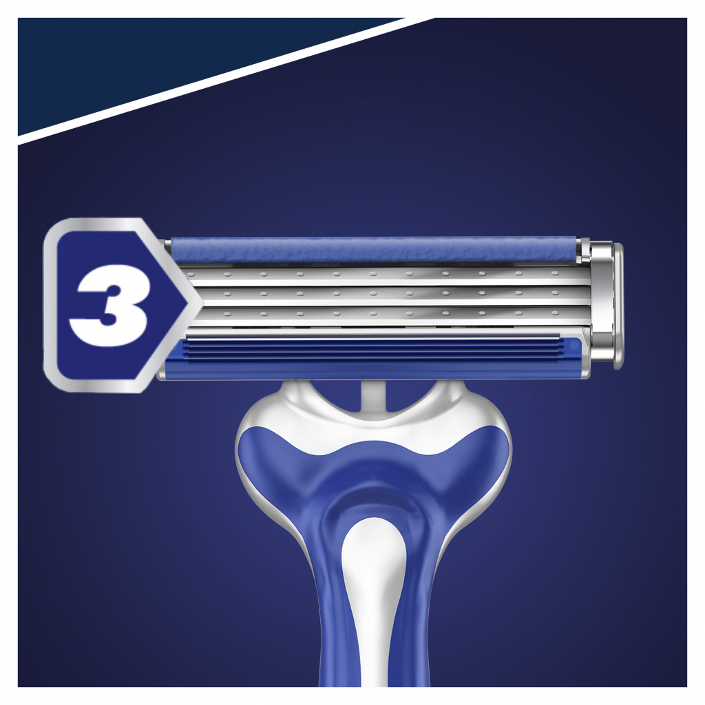 Бритва Gillette Blue 3 Comfort одноразова 8 шт. (7702018604319) - зображення 4