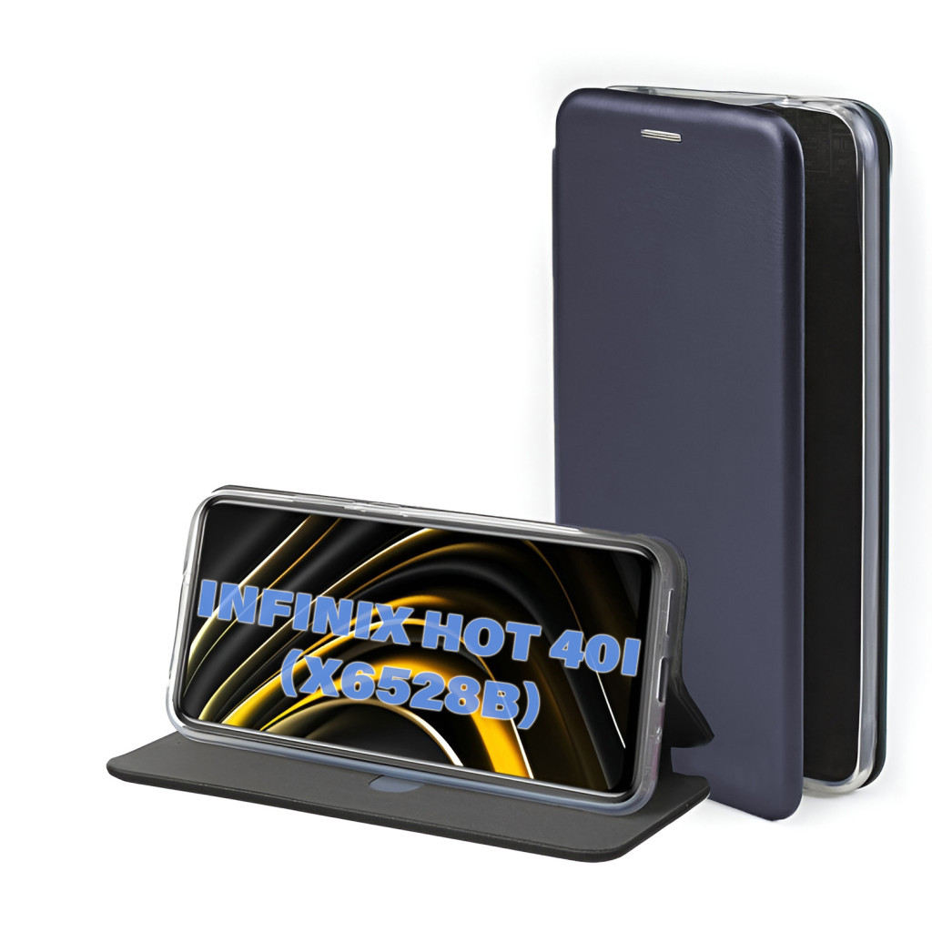 Чохол до мобільного телефона BeCover Exclusive Infinix Hot 40i (X6528B) Deep Blue (711231) - зображення 1