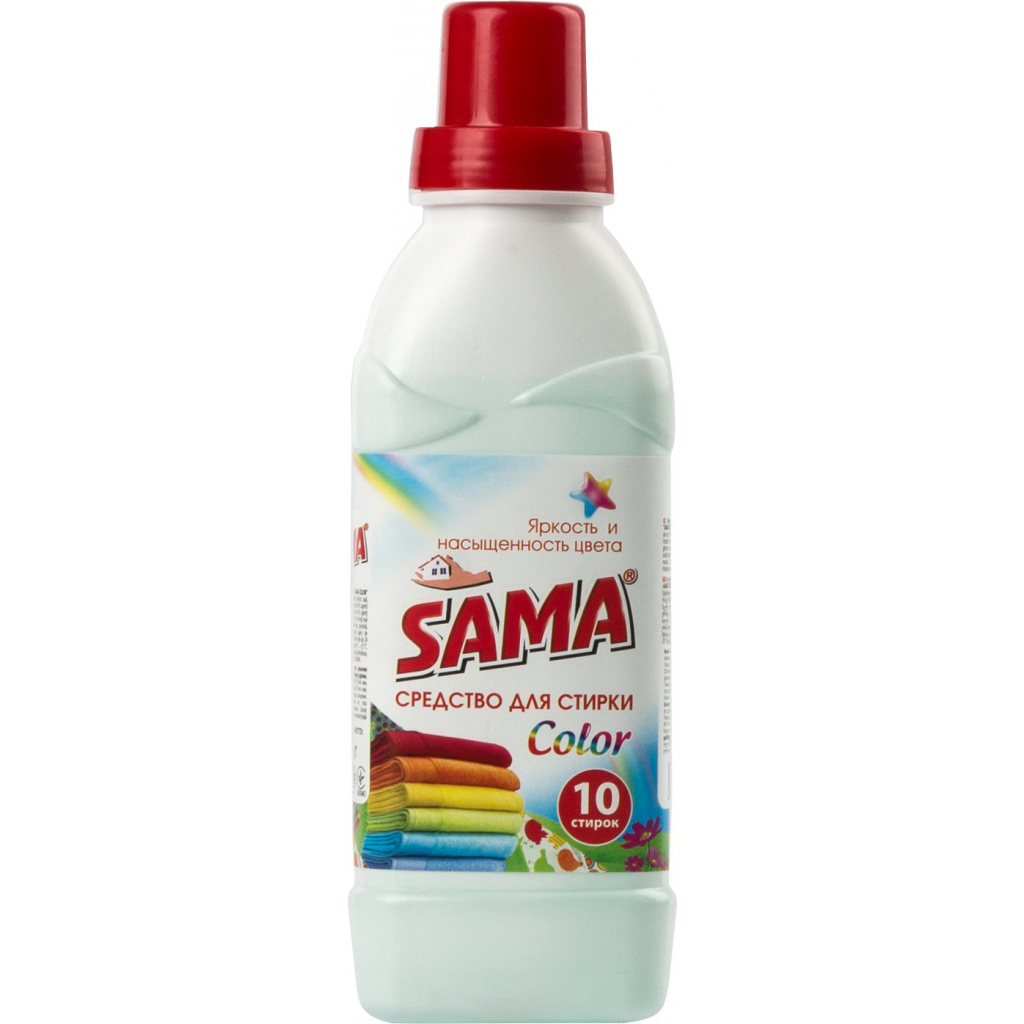 Гель для прання Sama Color 500 мл (4820020263843) - зображення 1