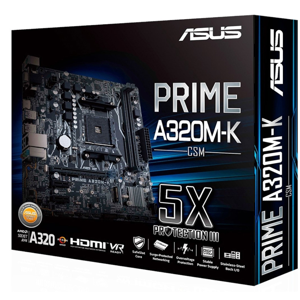 Материнська плата ASUS PRIME A320M-K/CSM - зображення 8