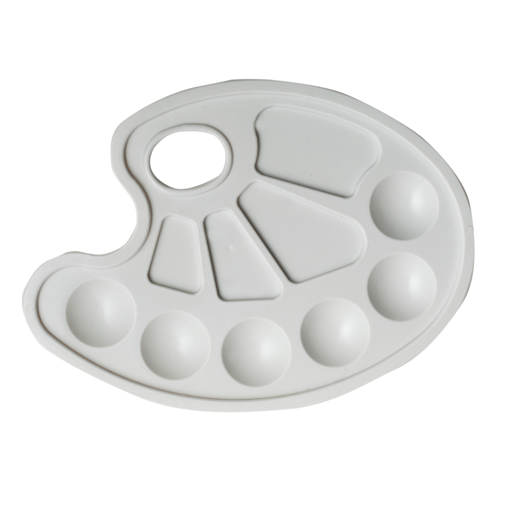 Палітра для малювання ZiBi біла (ZB.6923-12) - изображение 1